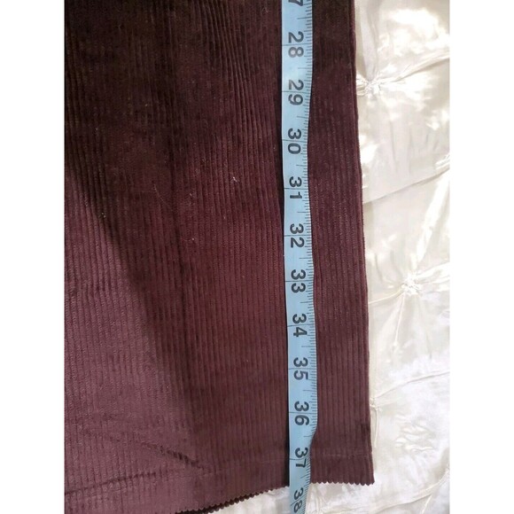 The Fox Collection Brown Velvet Pants Size 36X41 - Picture 8 of 8